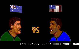 World Fighting Championship atari screenshot